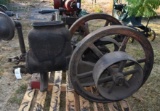 Starite 6HP Type C2 Gas Engine, Has Had Repair to Casting, Not Complete Needs Parts