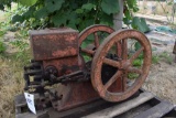 Economy 1.5HP Gas Engine, Stuck, Appears Complete, Needs Restoration,