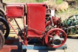 Cushman Vertical Gas Engine with Shopbuilt Cooling and Fuel Tanks