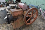 Thurmoil 8HP Diesel Engine, Rebuilt Injector, With Oiler, Original Condition