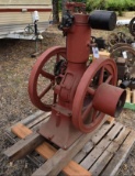 Early Stover Vertical 4HP Gas Engine, Appears to be Complete