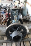 New-Way Model A 3.5HP Gas Engine, Restored, Appears Complete
