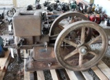 United 1.5HP Gas Engine, Stuck, Appears Complete