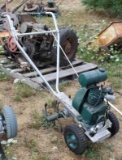 Rolley Mfg Model B Walk Behind Cultivator, With Briggs and Stratton Restored Engine