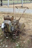 Power Walk Behind Tiller, Steel Wheels, Briggs and Stratton Engine, Needs Repair
