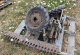 Bolens Front Sickle Attachment to Bolens Garden Tractor