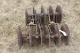 Set of Garden Tractor Disks