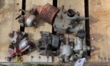 Assortment of Carburetors for Model A Ford, Clinton Gas Engine, Power Products Carburetors