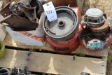 Large Assortment of Small Engine Parts, Fuel Tanks, Air Cleaners, Cranks, Heads