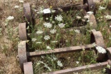 (4) Sets of Steel Wheels and Axles for Trucks, All Matching