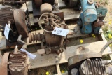 Early Briggs and Stratton Kick Start Gas Engine