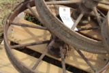 Pair of Matching Steel Wheels, Approx 20