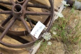 Pair of Matching Steel Wheels, Approx 20
