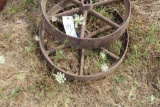 Set of Matching Steel Wheels, Approx 16.25