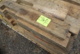 Assorted Rough Cut Lumber for Making Engine Trucks