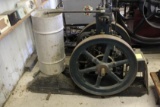 Fairbanks Morse 2HP Vertical Gas Generator Engine, With Original Generator and Fly Wheels, Complete
