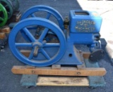 Jaeger Machine Co. Model A2H No. 3E Gas Engine, Restored, Not Complete, Needs Gas Tank and Magneto