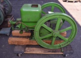 John Deere Type E 1.5 HP Gas Engine, Restored and complete