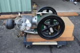 Ideal Air Cooled Lawnmower Gas Engine, Restored and Complete
