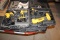 DeWalt 18V Drill, Right Angle Drill, (4) Batteries, (2) Cases, Charger