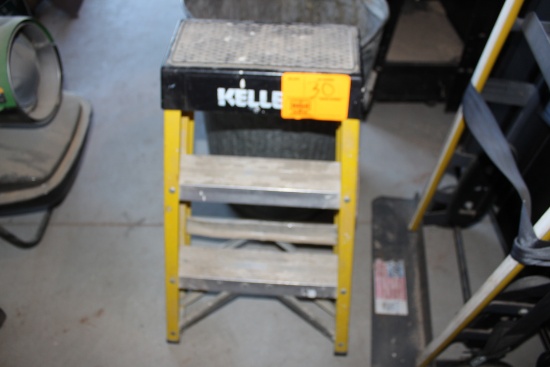 Keller 26" Fiberglass Ladder, Tool Shop 22" Magnet on Wheels