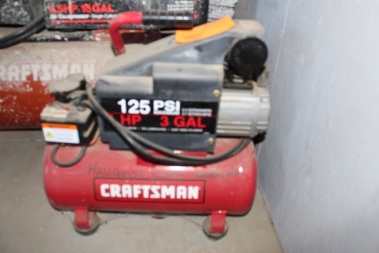Craftsman 1HP 3 Gal Portable Air Compressor
