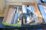 Hammers, bars, (2) Boxes