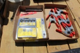 Irwin bolt grip, clamps, (2) Boxes