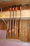(4) Bar Clamps