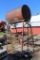 300 GALLON FUEL BARREL ON STEEL STAND