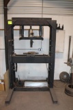 APPROX 20 TON HOMEMADE HEAVY DUTY HYDRAULIC PRESS WITH 20 TON BOTTLE JACK