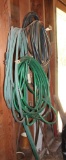 Garden hose and misc.