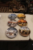 (6) Franklin Mint Heirloom Recommendation plates, all different numbers