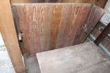 P & W Co. Sioux Falls shuffle board, stored inside