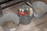 (3) Metal pails