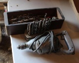 Electric drill and bits