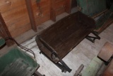 Black spring triple box seat, stored inside