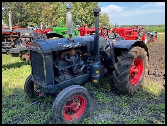 1936 McCormick Deering W-30, 18-24 Rears on Round Spoke, Fenders, Dual Fuel, SN- WB9842