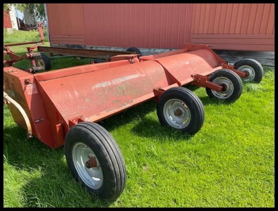 IH 60 Stalk Chopper, 15', (4) Rear Wheels, 1-3/8" 1000 PTO