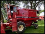 1981 IH 1440 Combine, 23.1-26 Tires, Chaff Spreader, 3 Blade Rotor, Shaft Monitor, Recent