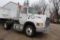 *** 1993 FORD AEROMAX L9000 SINGLE AXLE SEMI TRACTOR, 9 SPEED ROCKWELL TRANS, L 10 CUMMINS,