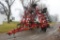 CASE IH 32 1/2' 200 TIGER MATE FIELD CULT, 63 SHANKS, 2 BAR HARROW, ROLLING BASKET, LIGHTS,