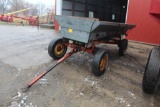 4 WHEEL ROCK TRAILER WITH HYD HOIST