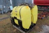 (2) 200 GALLON DEMCO SADDLE TANKS, OFF CASE IH 7120 TRACTOR