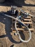 TRANSFER PUMP WITH HOSES