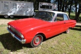 ***1960 Ford Falcon, 2 Door, Auto, In-line 6 Cyl, 59942 Miles Showing, Not Running, VIN- 0K11S153071