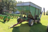 Dakon Gravity Box on Electric 5010-B Gear, Approx 200 Bu, 12.5L-15 Tires, with Hyd Drill Fill Auger