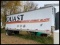 *** 1993 FRUEHAUF 28' DRY VAN SPRAYER TENDER TRAILER, ROLL UP DOOR, TO BE SOLD WITH