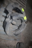 SET CASE IH REAR WHEEL WEIGHTS, APPROX 500 POUNDS