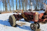 FARMALL B, NF, CULTIVISON, FENDERS, REAR WEIGHTS, 11.2R24 REAR, PTO, 12 VOLT, HOOD DAMAGE,